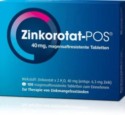 Zinkorotat POS 100 magensaftresistente Tabletten