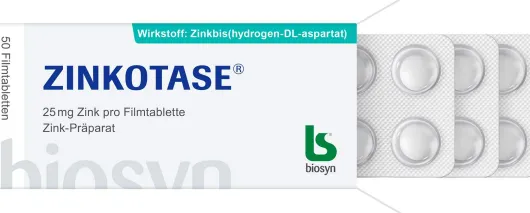 Zinkotase Filmtabletten 50 Filmtabletten