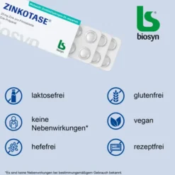 Zinkotase Filmtabletten 50 Filmtabletten