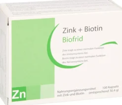 Zink Plus Biotin 100 Kapseln