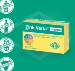 Zink Verla immun Caps 40 Kapseln