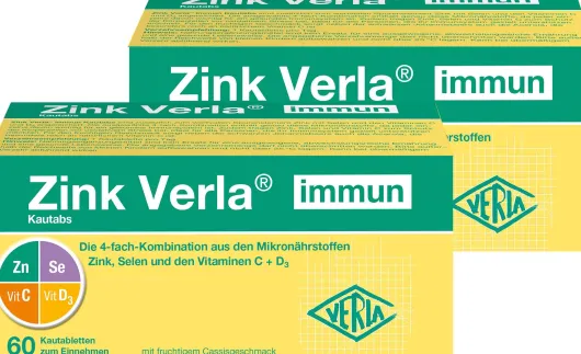 Zink Verla immun 2 x 60 Kautabs