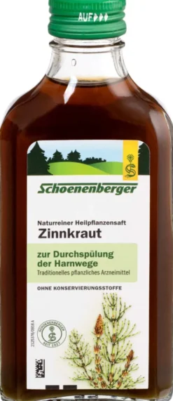 Zinnkraut Saft Schoenenberger 200 ml Flasche