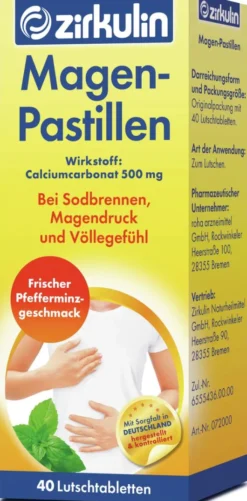Zirkulin Magen 40 Pastillen