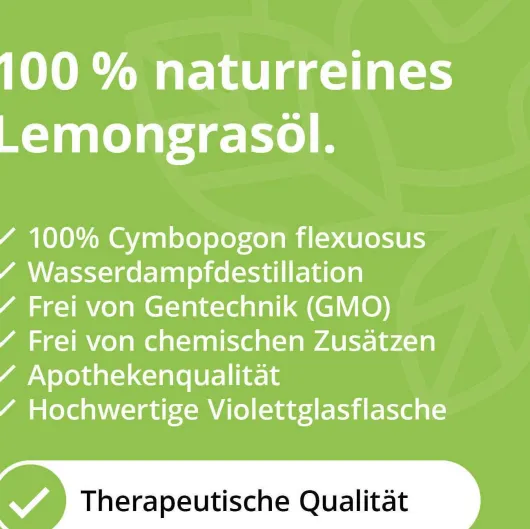 Zitronengras Lemongras Öl Naturrein Ätherisch 10 ml