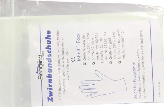 Zwirnhandschuhe Ex.Klein