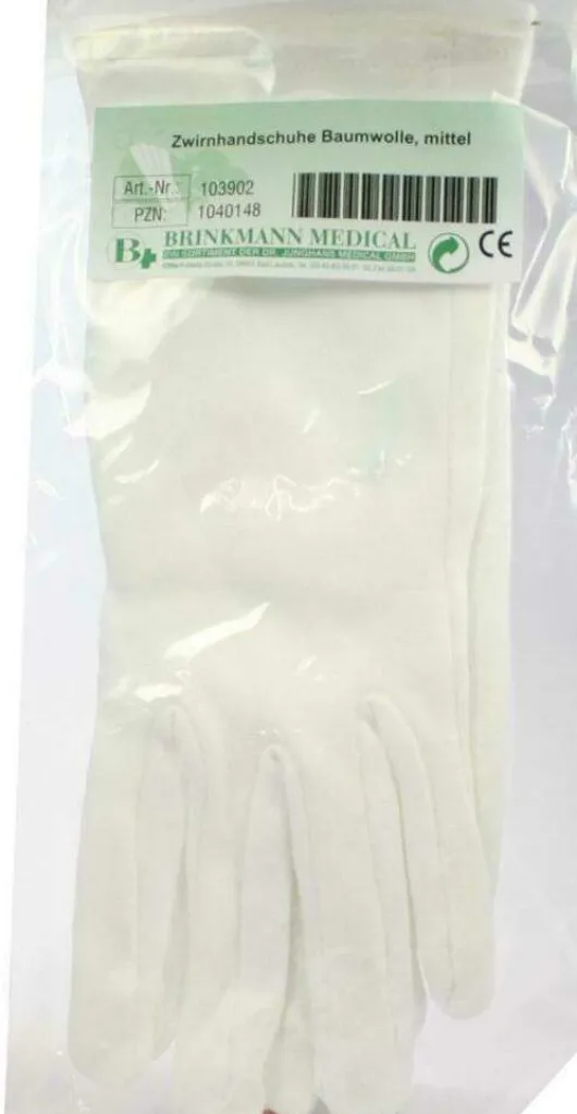Zwirnhandschuhe Mittel 1 Paar