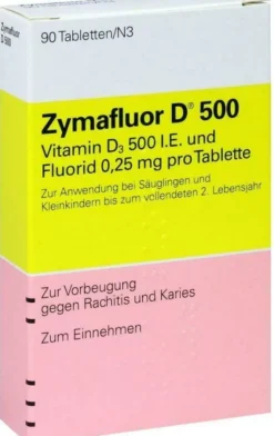 Zymafluor D 500 90 Tabletten