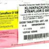 Zymafluor D 500 3 X 300 Tabletten